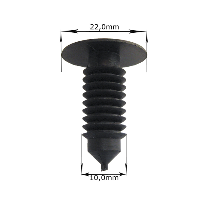 bouton de fixation fiat