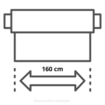 largeur 160 cm