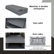 Matelas de camping pliable pour VW Multivan T5 / T6 — lit mobile haut de gamme - 5