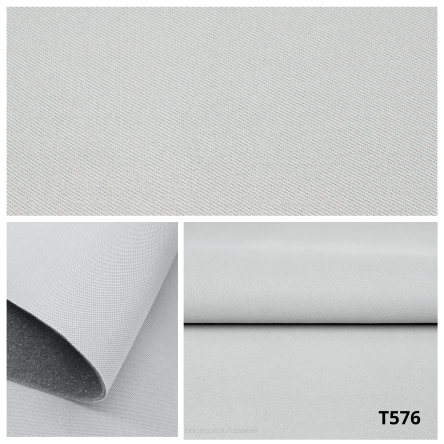 Tissu Ciel de Toit Automobile Gris Clair sur Mousse Grise 3 mm
