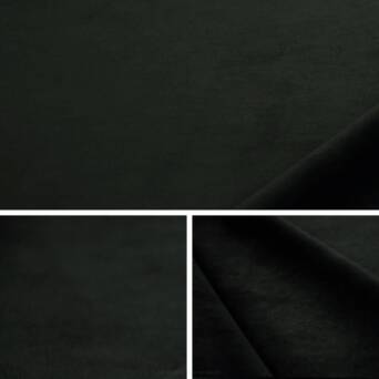 Tissu velours noir T536_20