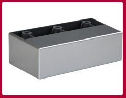 Pieds de meuble rectangulaire à visser M119