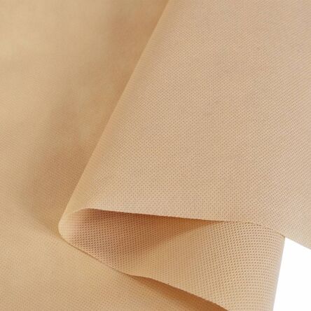 Doublure non tissée beige 50 m