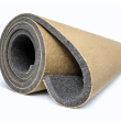 Tissu de pavillon automobile – beige, mousse ignifugée 8 mm - 4