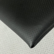 Simili cuir noir Soft perforé - haut de gamme pour tapisserie de voiture - 5